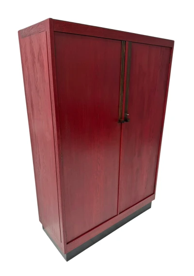 Art Deco Modernist Armoire by A.H. Jansen for L.O.V. Oosterbeek, 1920s 2